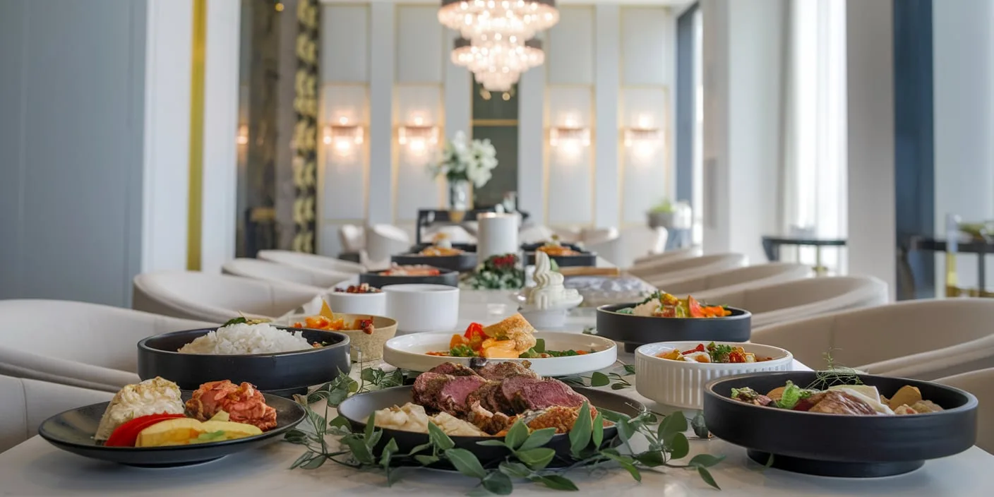 Hünkar Yemek Catering özel davet sofrası